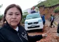 Congresista Maricruz Zeta se quedó varada tras huaico en único acceso a provincia de Piura