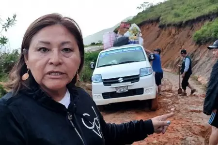 Congresista, Maricruz Zeta se quedó varada en Piura tras huaico