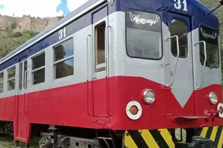 Tren macho reanuda operaciones en Huancayo.