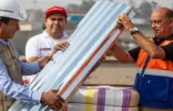 Ministerio de Vivienda, Construcción y Saneamiento entrega materiales para reforzar casas en SJL y Chosica