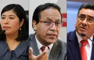 Congreso: Hoy se debate denuncia constitucional contra Betssy Chvez, Roberto Snchez y Willy Huerta