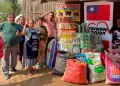 Gobierno de Taiwán y Exitosa llevan donaciones a ollas comunes en Jicamarca