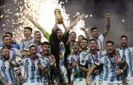 Celebración Monumental de la Argentina de Messi en amistoso con Panamá