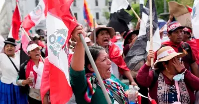 Manifestantes de Puno convocan a otras regiones a sumarse a nueva movilizacin e