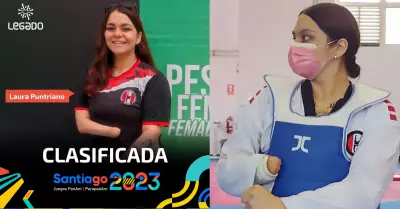 Parataekwondista Laura Puntriano clasific a los Juegos Parapanamericanos 2023.