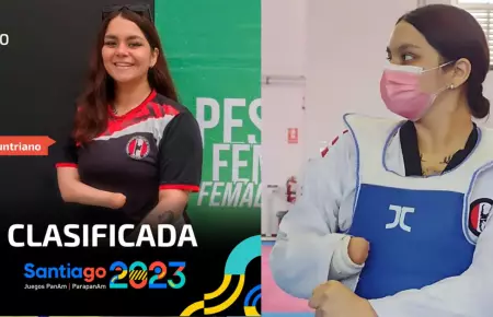 Parataekwondista Laura Puntriano clasificó a los Juegos Parapanamericanos 2023.