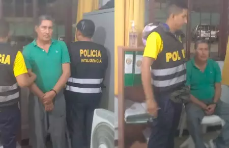 Captura de Juan Alvarado Cornelio, exgobernador de Hunuco