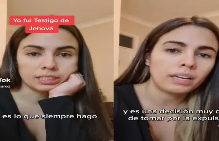 Joven revela qu medidas tomaron cuando se retir de los Testigos de Jehov.