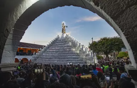 Celebraciones de Semana Santa en Ayacucho.