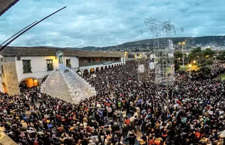 Celebraciones por Semana Santa en Ayacucho.