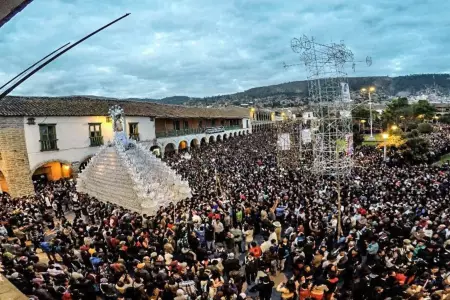 Celebraciones por Semana Santa en Ayacucho.