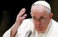 Papa Francisco pidió reconciliación y cesar la violencia en el Perú