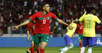 Marruecos venci a Brasil 2 a 1