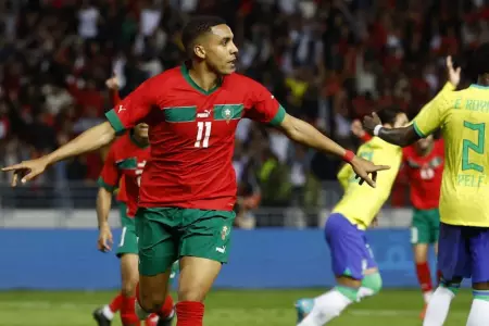 Marruecos venci a Brasil 2 a 1