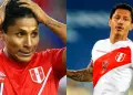 Gianluca Lapadula y Ral Ruidaz, delanteros de la Seleccin Peruana de Ftbol