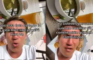 "¡Encima te dan yapa!": Tiktoker extranjero queda sorprendido con precio del menú