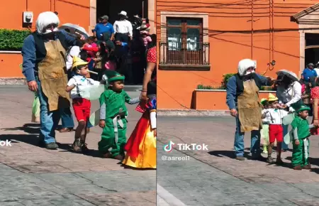 Un pap genial! Padre conmueve las redes sociales.