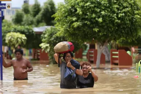 Alcalde de Piura alerta de una posible inundación.