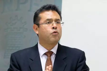 José Tello, ministro de Justicia.