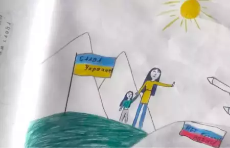Rusia: Hombre sera encarcelado por dibujo antiguerra que hizo su hija