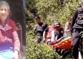 Rescatan con vida a anciana tras caer en la profundidad de un abismo