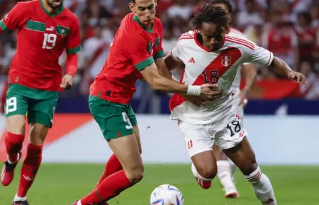 Perú empató sin goles con Marruecos
