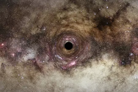 Nueva tcnica detecta uno de los mayores agujeros negros