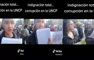 "Me quitaron la vacante": Joven se mostr indignado y acus de corrupcin a la UNCP