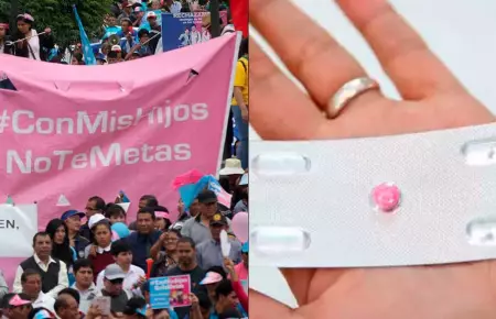 'Con mis hijos no te metas' contra pldora del da siguiente.