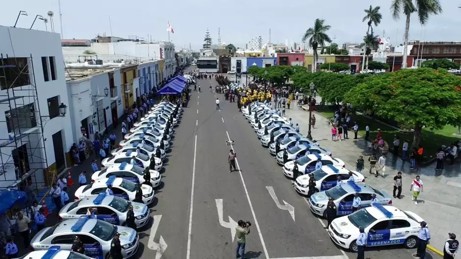 Adquisición de patrulleros por jurisdicción de Trujillo.