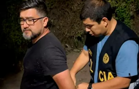 Exministro de Vivienda, Geiner Alvarado es capturado por la PNP.