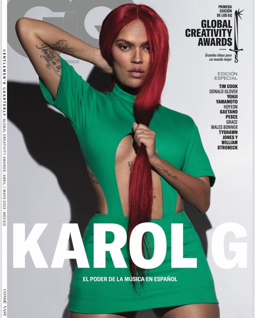 Karol G enojada por portada de revista mexicana