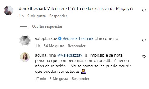 Valeria Piazza comenta sobre nuevo destape de Magaly