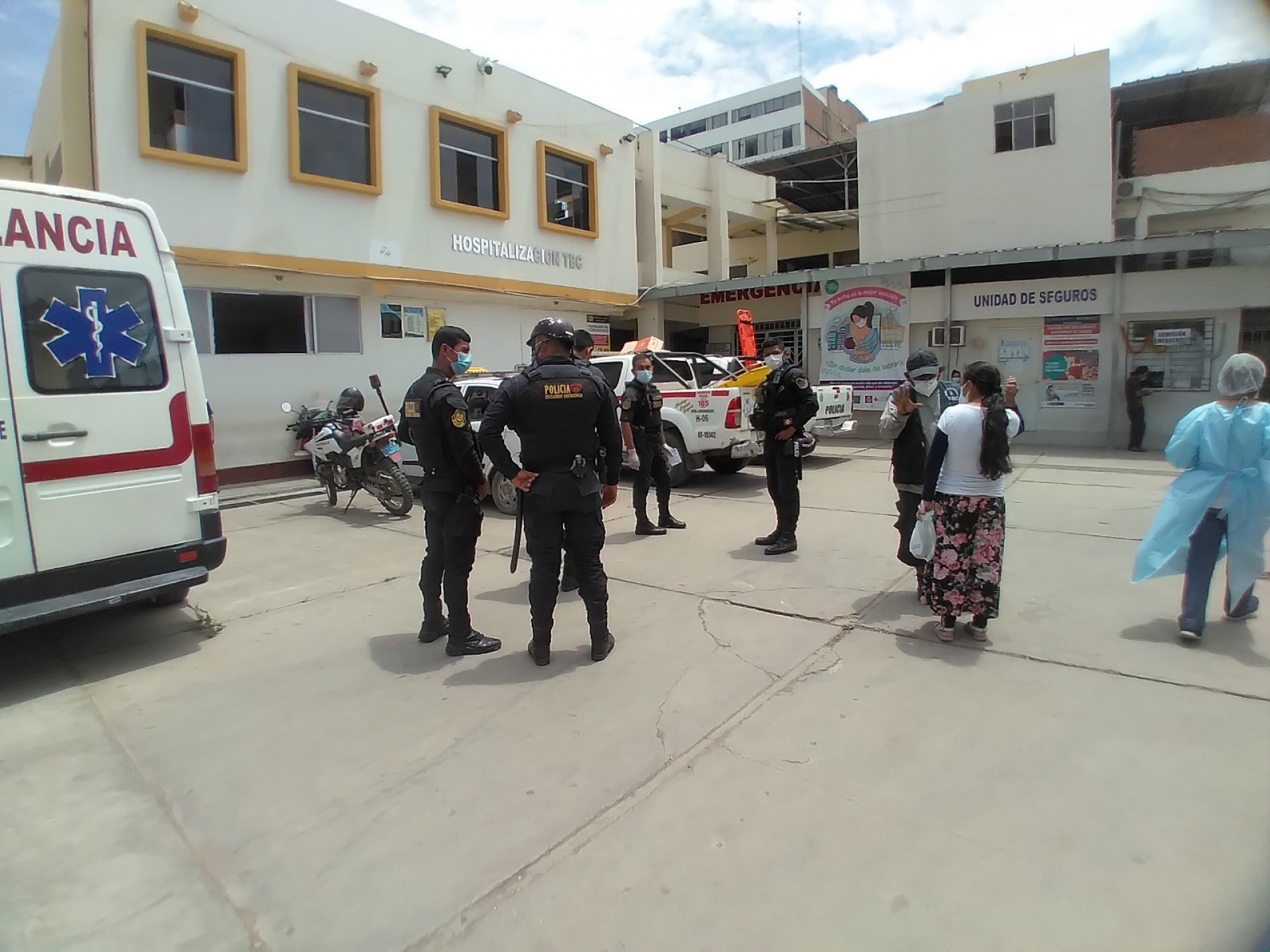 Diligencias de la Policía.