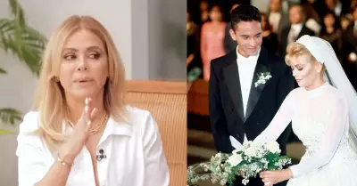 Gisela Valcrcel revela detalles de su boda con Roberto Martnez.