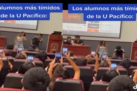 Estudiantes de la Universidad del Pacífico sorprenden con baile TQG.