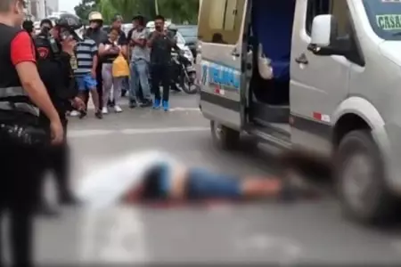 Conductor es asesinado en Trujillo.