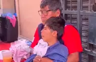 Cercado de Lima: Joven con parlisis cerebral qued hurfano de madre y su padre no tiene cmo comprarle su soporte metlico