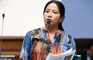 Congreso: Comisin de tica aprob la denuncia contra parlamentaria Rosio Torres