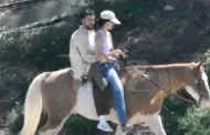 Confirman su romance? Kendall Jenner y Bad Bunny fueron captados paseando a caballo
