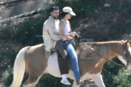 Bad Bunny y Kendall Jenner son vistos paseando a caballo