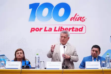 Csar Acua gobernador regional La Libertad.