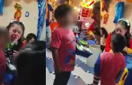 Payasita apoya a nio que ingres a vender sus golosinas en fiesta infantil: "Qu bonito gesto!"