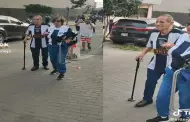 "La barra ms respetada": Abuelitos asisten a Matute para alentar a Alianza Lima