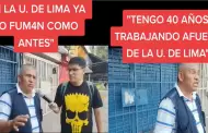 "Se han regenerado": Comerciante habl sobre los estudiantes de la Universidad de Lima