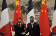 Macron pide ayuda de Xi para "hacer entrar en razn" a Rusia y lograr la paz en Ucrania