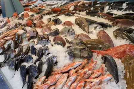 Precios de pescados y mariscos