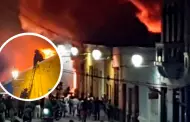 Trujillo: Casona del centro histrico se incendia y deja en la calle a 15 familias