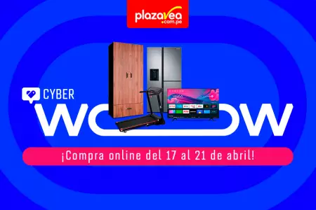 PlazaVea participará del Cyber Wow