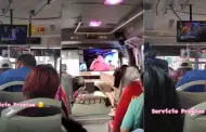 Chofer de bus instala TV de 40 pulgadas en su transporte: "Es servicio VIP"